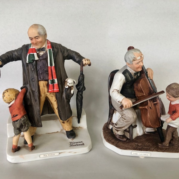 Norman Rockwell Figurines - Etsy