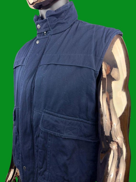 VTG North Bay LTD Canvas Utility Vest – Warm Insulated Outdoor Workwear