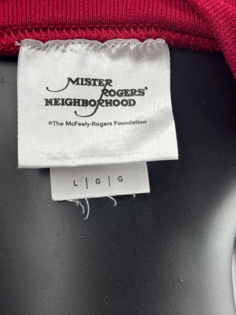 VTG Mister Rogers 'Hello Neighbor' Sweatshirt mit Rundhalsausschnitt Bild 5