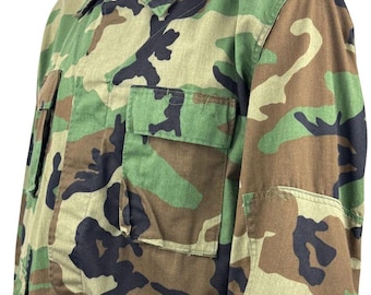 VTG80er 90er Jahre US Army Schaukampfuniform (BDU) Feldjacke M81 Camo