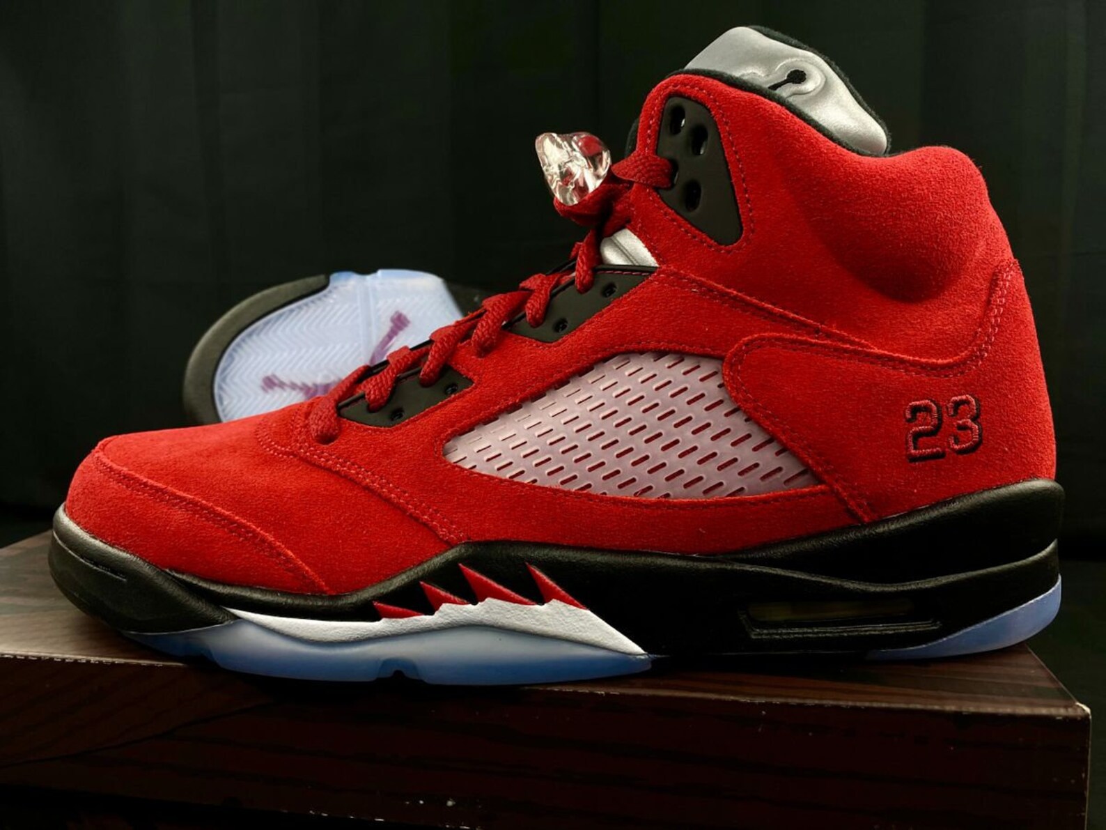 raging bull red jordan 5