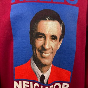 VTG Mister Rogers 'Hello Neighbor' Sweatshirt mit Rundhalsausschnitt Bild 4