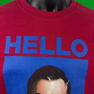 VTG Mister Rogers 'Hello Neighbor' Sweatshirt mit Rundhalsausschnitt Bild 3