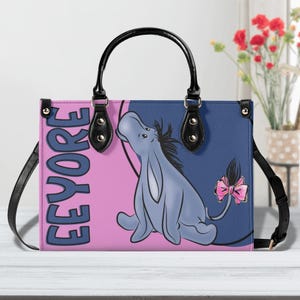 Eeyore Handbag: Winnie the Pooh Faux Leather Purse
