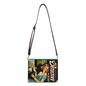 Pulp Fiction Book Purse - Vintage Paperback Novel Crossbody Bag image 3