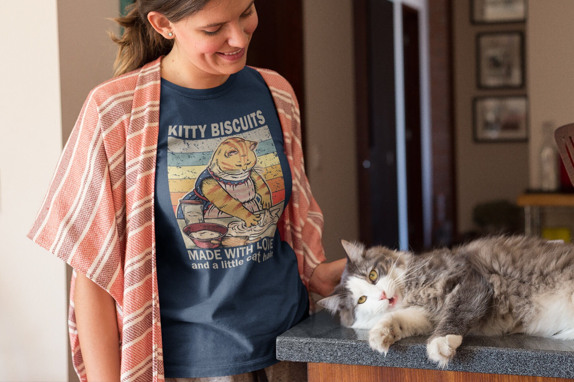 baker cat shirt