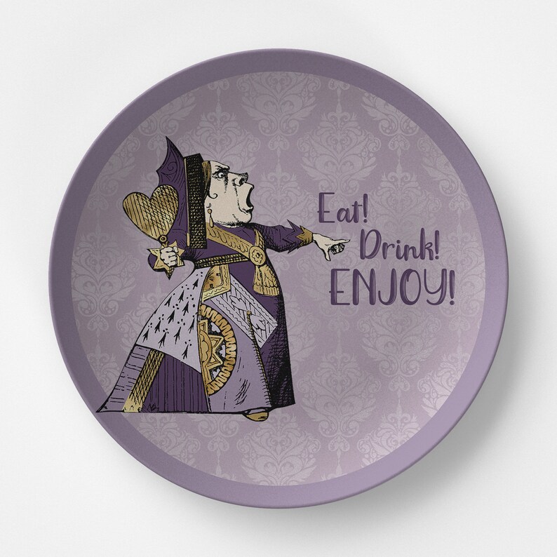 Wonderland Dinner Plate 6 Piece Table Setting Classic Alice Series ...