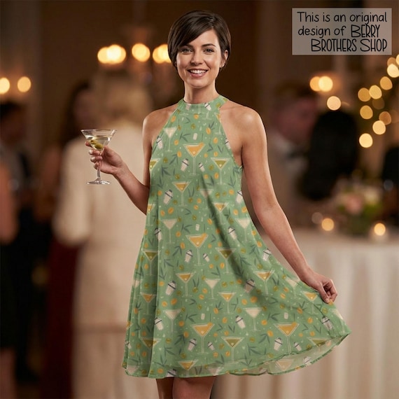 martini green dress Wasabi Martini Dress XS / Wasabi main image 0