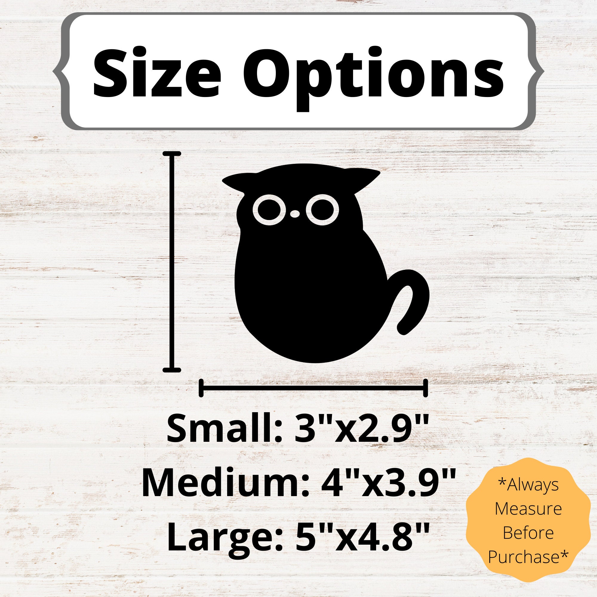 Cute Cat Vinyl Decal | Funny Meme Sticker | Black Cat | Kitty Cat ...