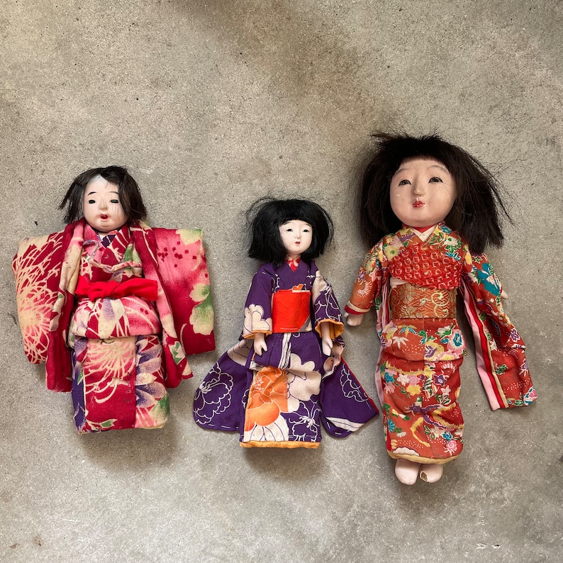 Vintage Japanese Dolls Etsy