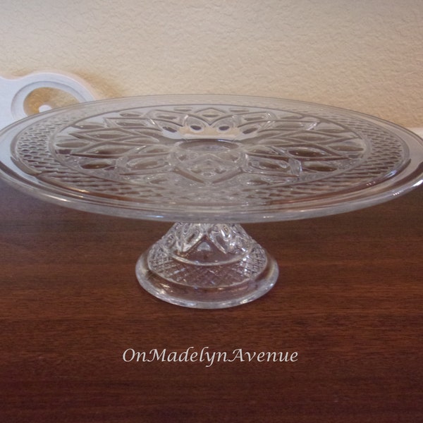 Imperial, Cape Cod, 10.5 Inch Cake Stand with Rum Well