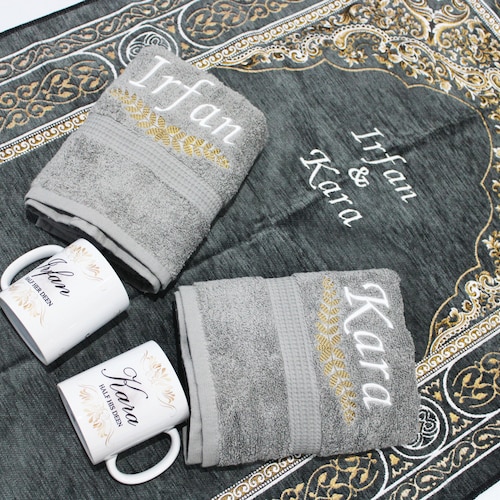 Pink Prayer Mat Islamic Wedding Gift Prayer Rug Gift Etsy