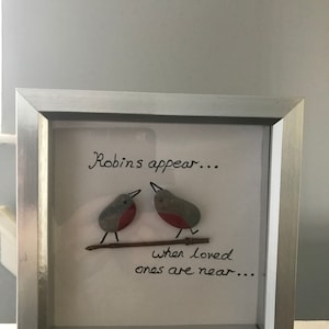 Pebble art frames
