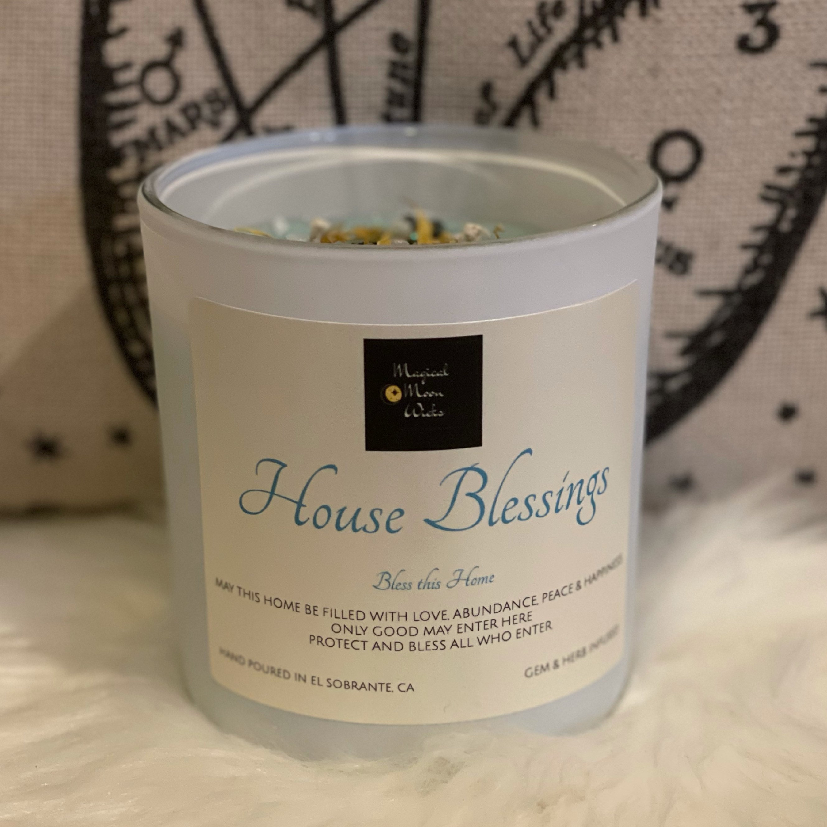 House Blessings Intention CandleDeluxe Etsy