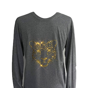 unisex MENS&WOMENS long sleeve t shirts GRAY shirt
