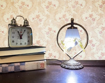 Art Nouveau table lamp, Vintage Lighting, Mid-Century Modern Decor, Retro Home Accent