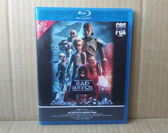 Star Wars The Bad Batch Season 3 CBS-Fox VHS Custom Blu-ray Cover Art not DVD