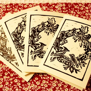 Handmade Christmas Cards - Set of 4