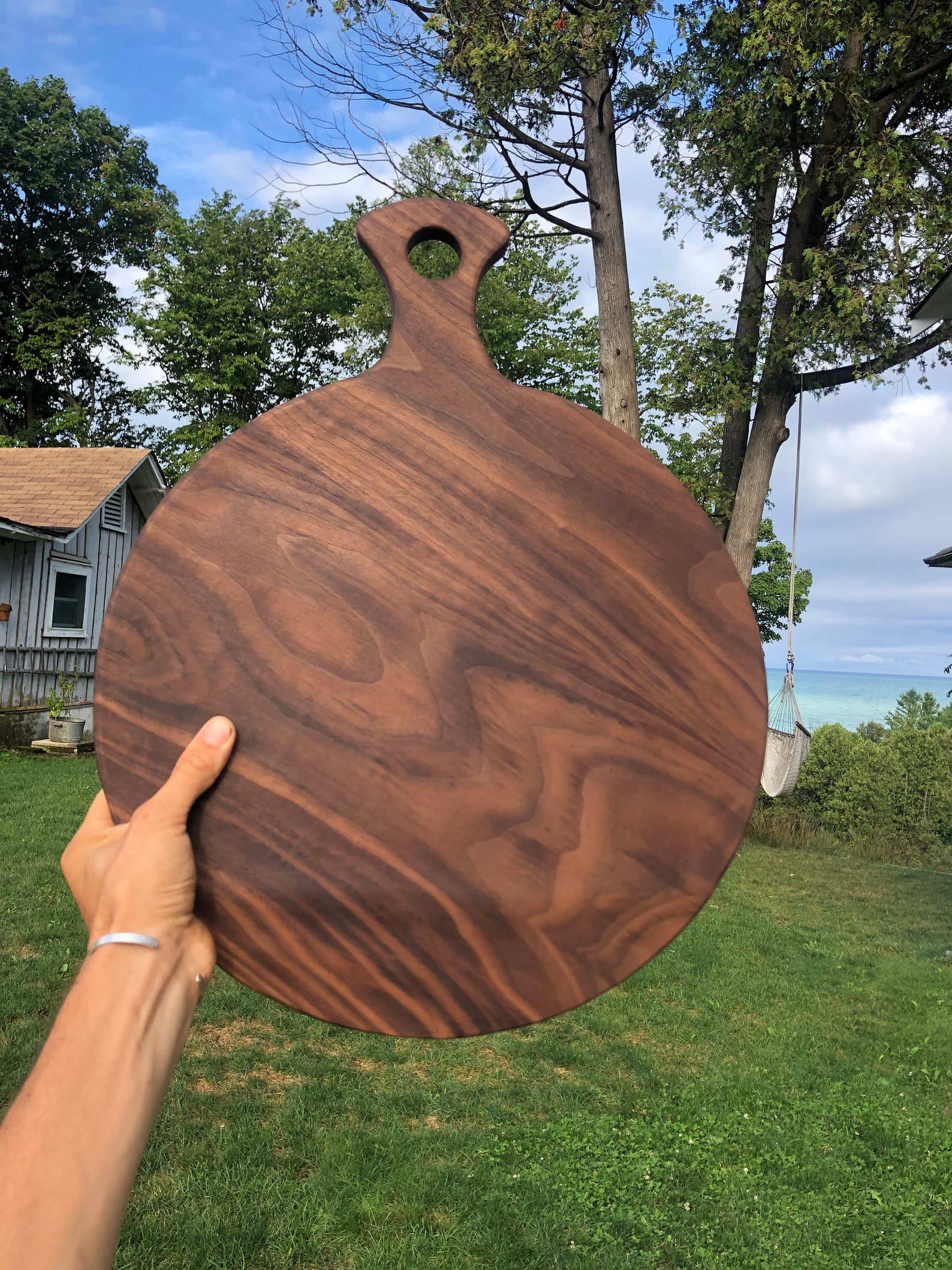 Handmade Wooden Pizza Peel Etsy