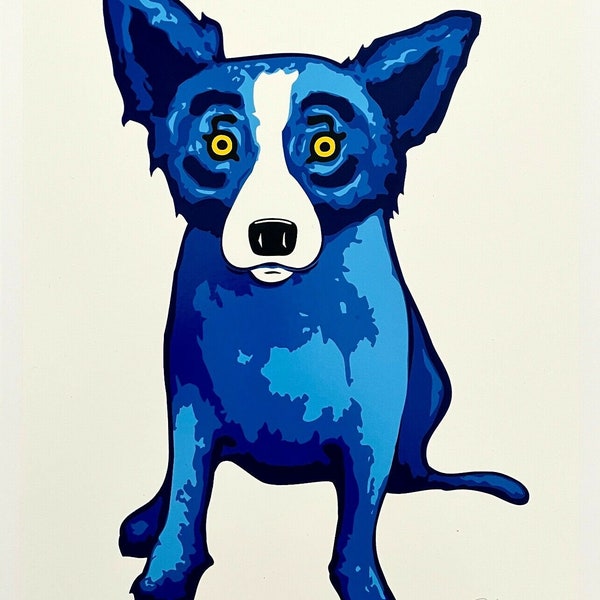 Purity of Soul, Limited Edition Silkscreen, George Rodrigue - SIGNED
