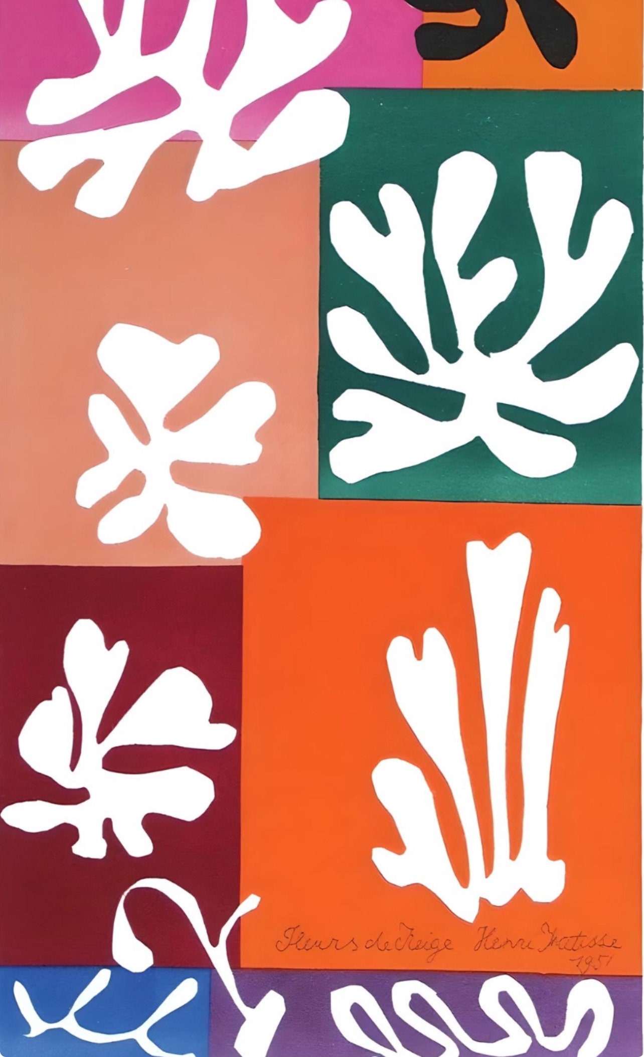Henri Matisse Fleurs De Neige duthuit 139 Etsy Henri Matisse Fleurs De Neige duthuit 139 Etsy