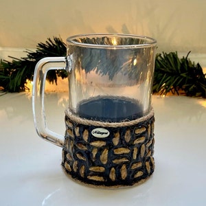 Customized Beer Glass, Dad Beer Glass, Beer Mug with Handle, Beer Glass, Beer Mug, Beer Love Gift, Drinking Glass, Clear Glass Mug, Beer