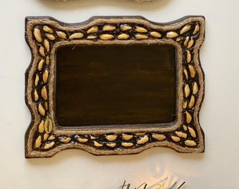 Rustic Photo Frame, Custom Wooden Photo Frame, Vintage Photo Frame, Wooden Picture Frame, Brown Wooden Rustic Frame, Wooden Photo Frame,