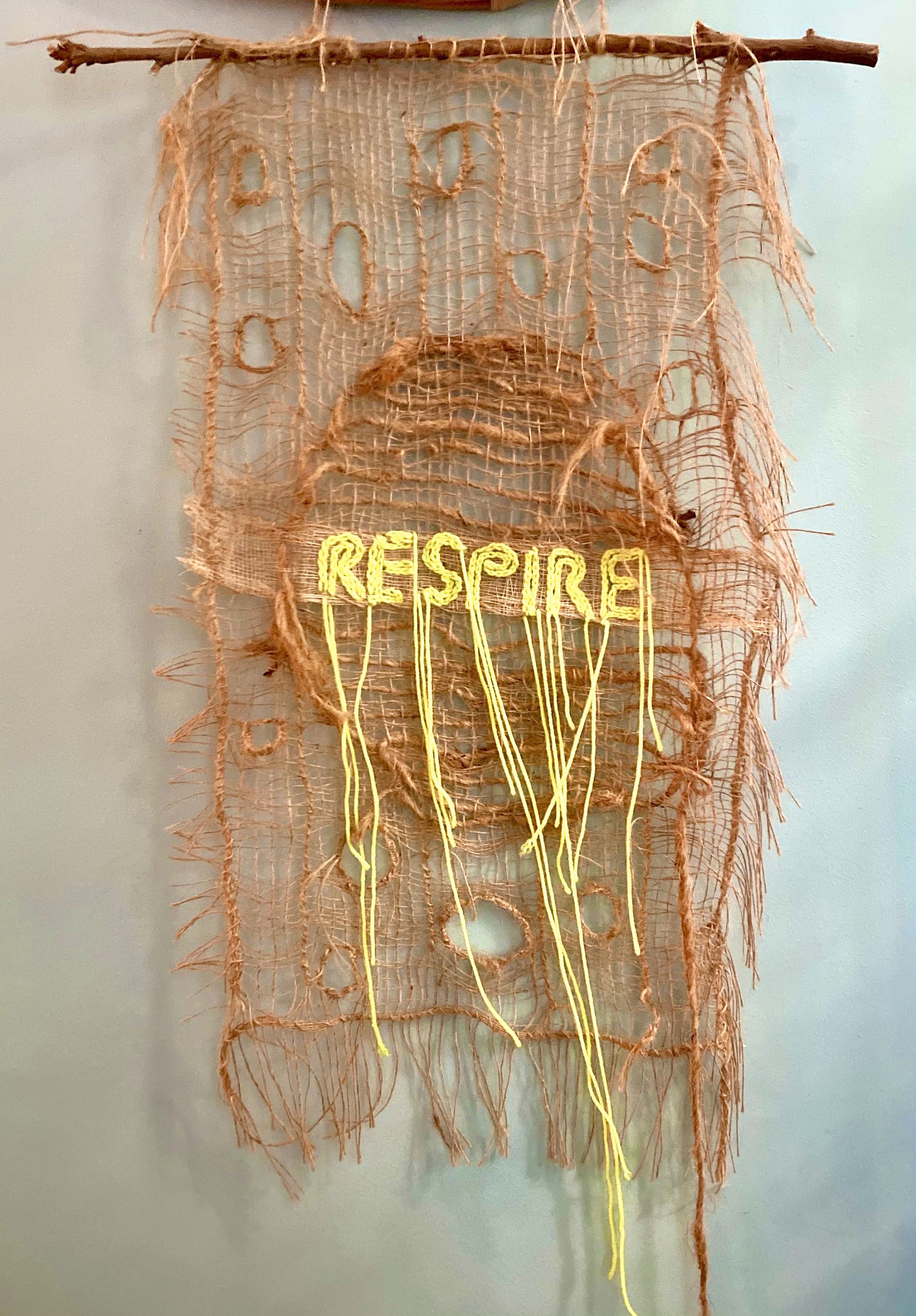 Broderie à La Main Respire