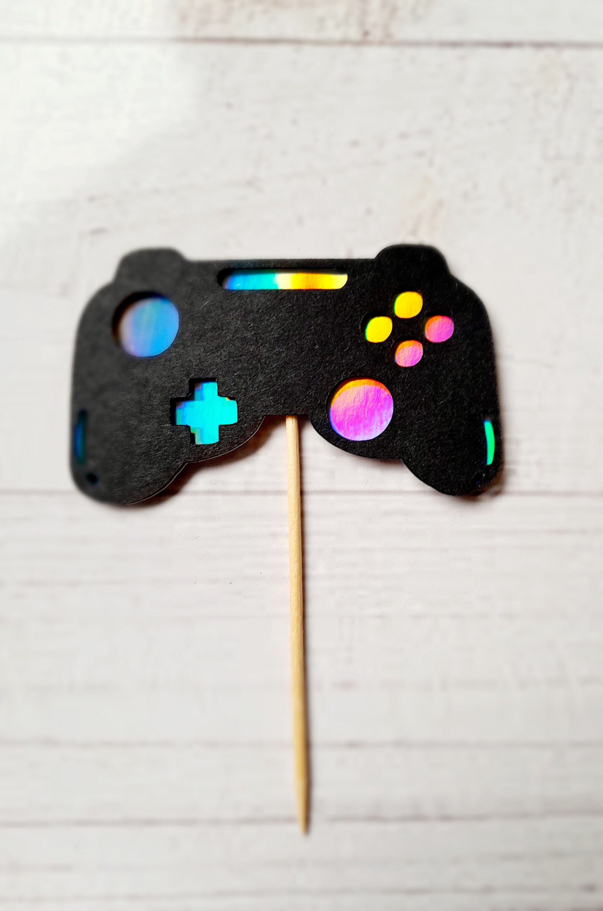 Gaming Cupcake Toppers 12 Pack Controller Cupcake Toppers Teen - Etsy