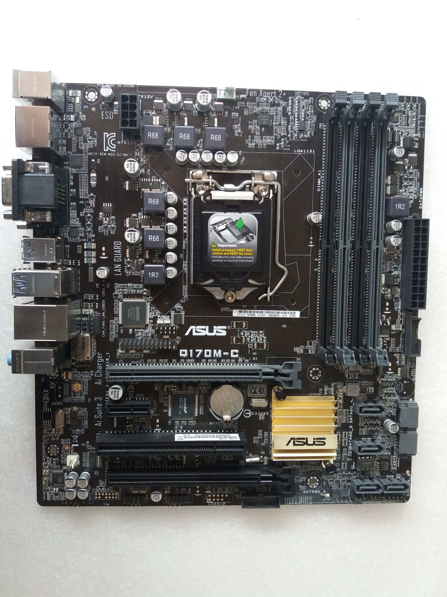 Asus Q170MC socket 1151 Intel Q170 Hdmi Sata 6Gb/s Usb 3.0 Etsy