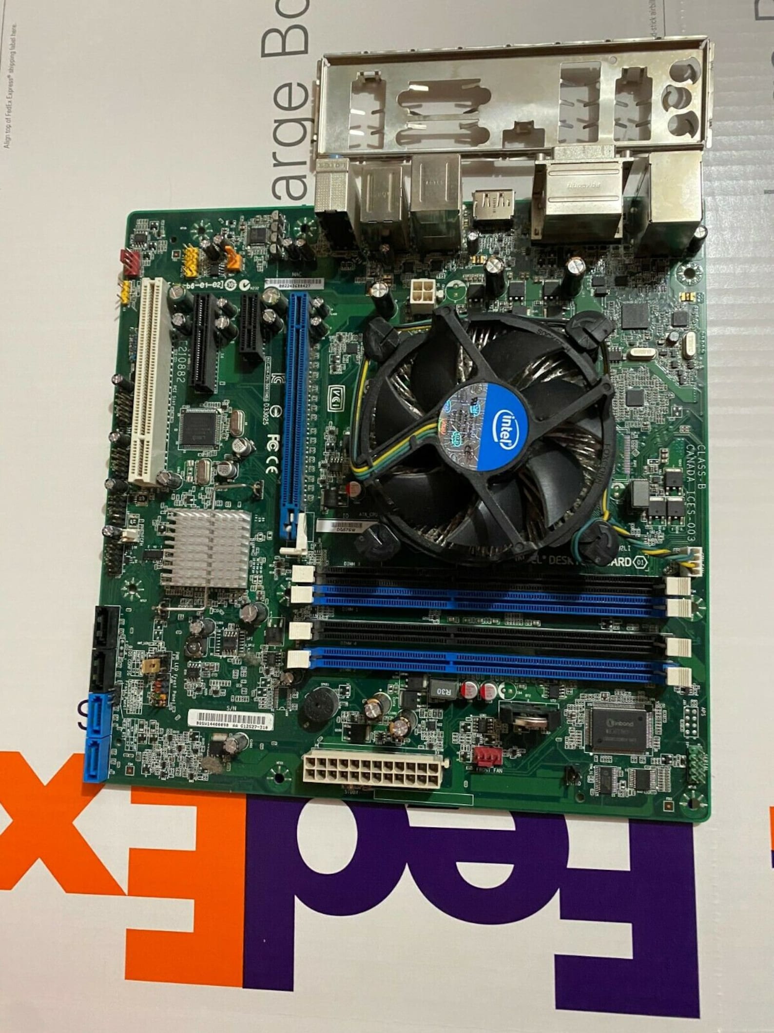 Intel DQ67SW Executive motherboard LGA 1155 with Fan cables | Etsy