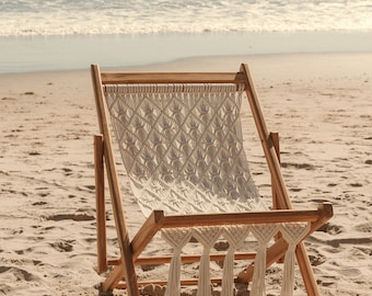 Macrame Sling Chair