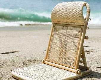 Rattan Beach Chair The Resol Lounger