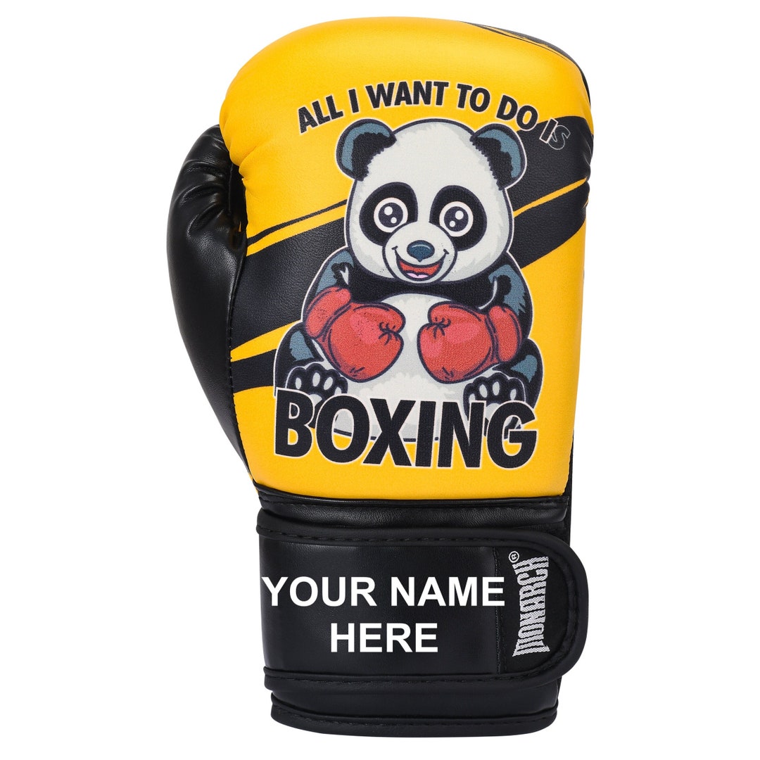 Personalized Custom Embroidered Kids Boxing Gloves 4oz 6oz, Youth Punching Bag Gloves for Home