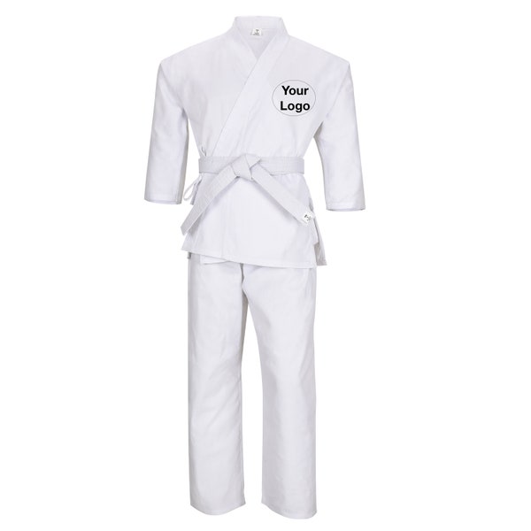 Personalized Kids and Adult Karate Uniform For Training or Costume Gift Birthday Party Outfit Japanese Kimono Martial Arts Student Karate Gi