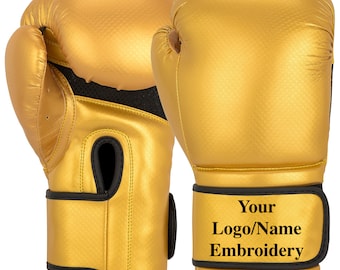 Adult and Youth Personalized Printed and Embroidered Custom Boxing Gloves
