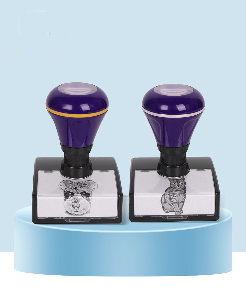 Custom Pet Stamp - Personalized Cat Memorial Stamp for Pet Loss - Unique Gift for Pet Lovers