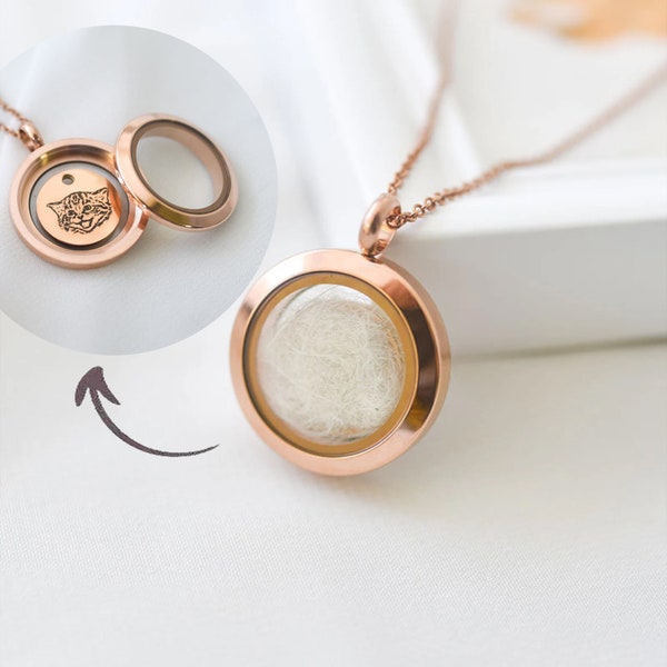 Custom Cat Hair Keepsake Etsy