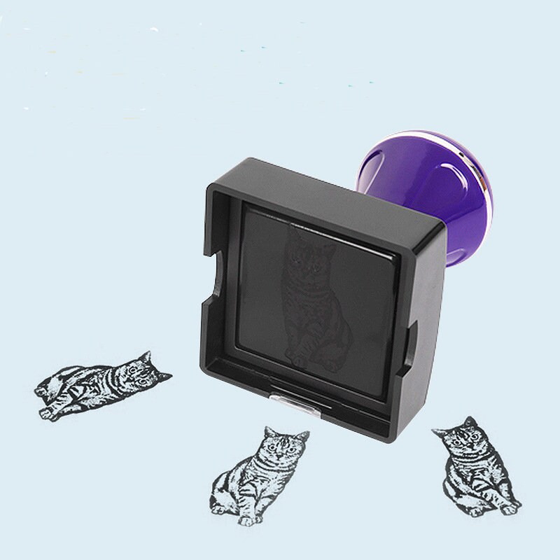 Custom Pet Stamp - Personalized Cat Memorial Stamp for Pet Loss - Unique Gift for Pet Lovers