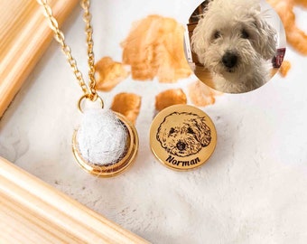 Custom Dog Hair Necklace, Pet Hair Keepsake, Dog Fur Jewelry, Hair Locket Necklace, Pet Memorial Gift, Dog Cat Memorial, Pet Loss Gift