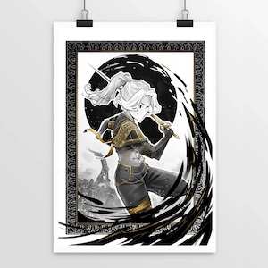 Maelle Expedition 33 - Tirage Art carte & Poster
