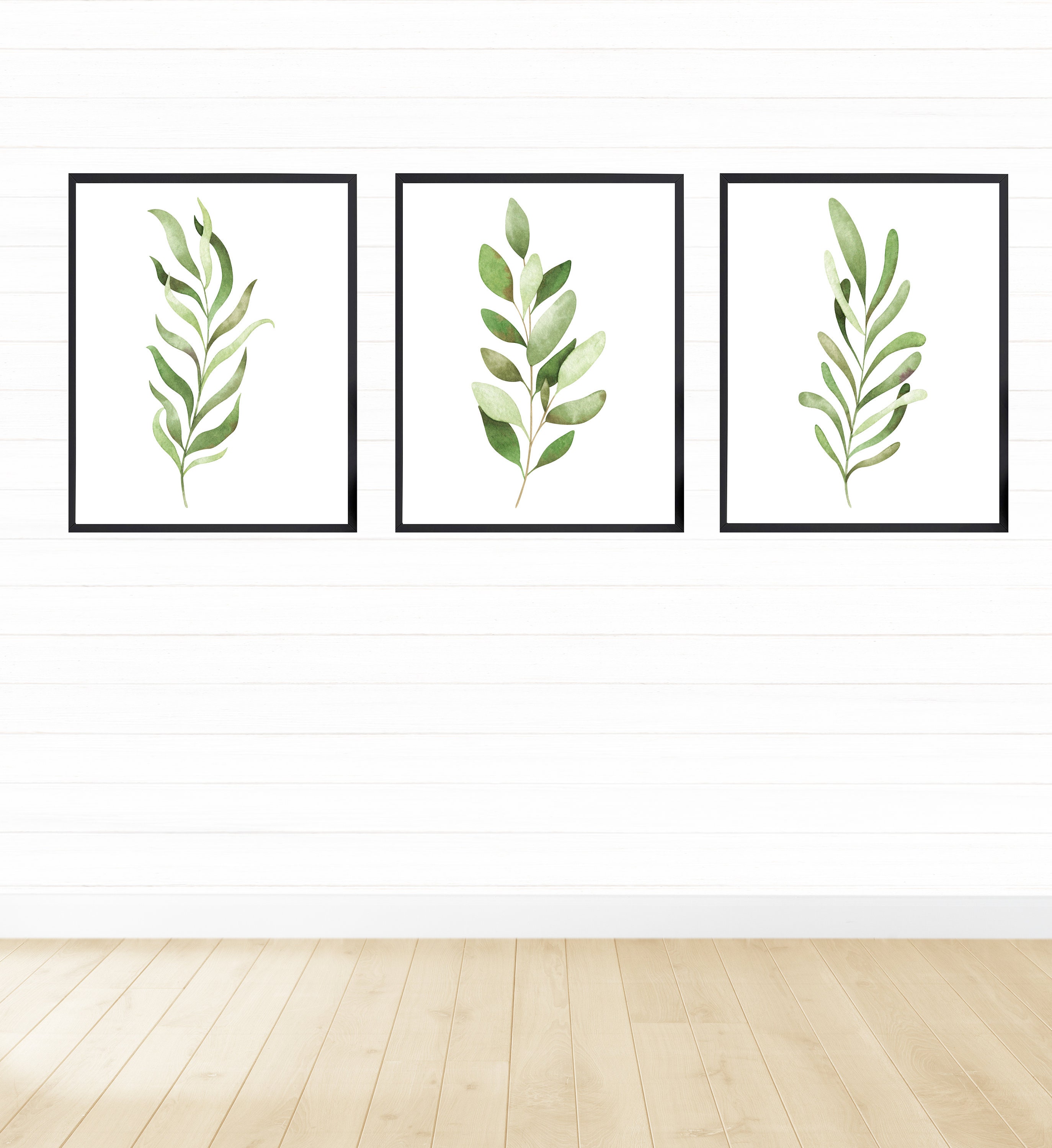 Greenery Wall Art Digital Download Printable Wall Art Home | Etsy