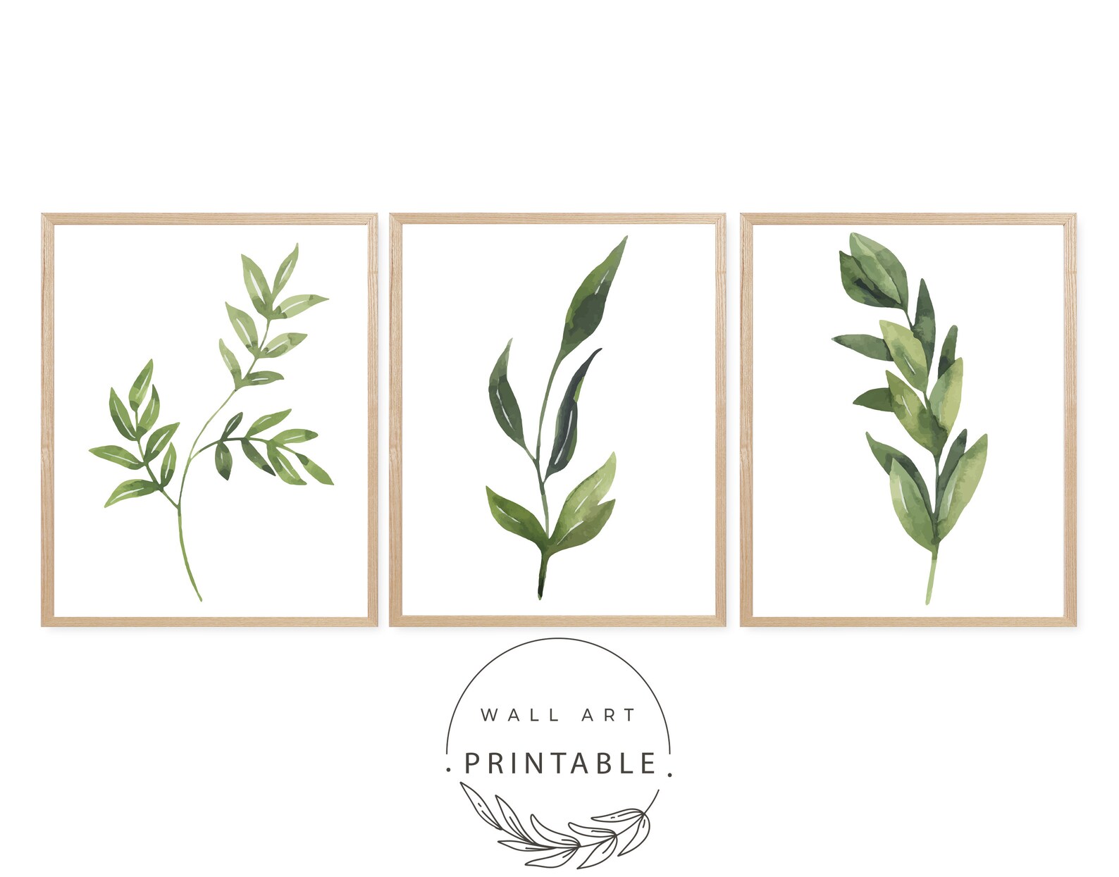 Printable Botanical Illustration Wall Art Digital Download | Etsy