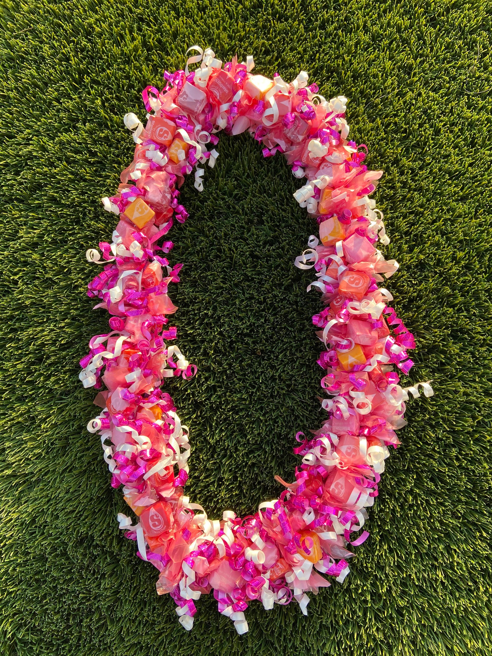 Kids pink lei starburst lei candy lei kids lei Etsy