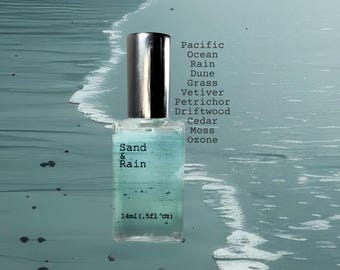 Sand and Rain Artisan Perfume Crafted On The Washington Coast
