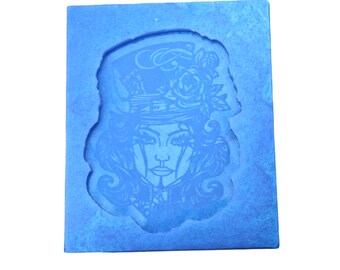 Alice in wonderland SHAKER mold Mad hatter mold Shakers Cheshire cat mold Resin mold Alice mold Keychain mold Card set mold