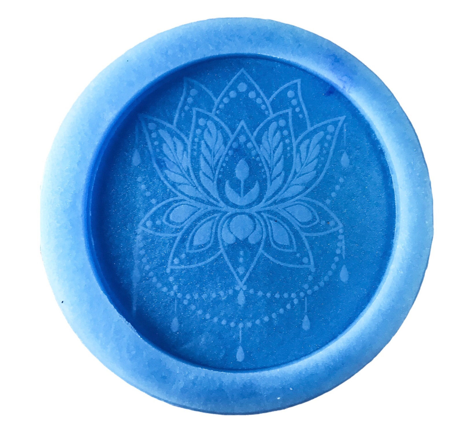 Lotus Coaster Mold for Resin 4 inch Mold for Epoxy Resin Art Etsy