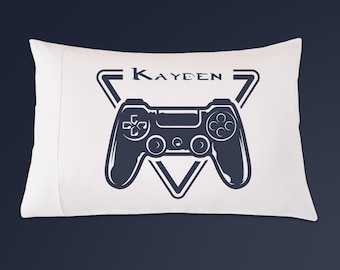 Personalized Kids Game Controller Pillow Case