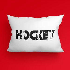 Kids Pre Teens Hockey  Pillow Case