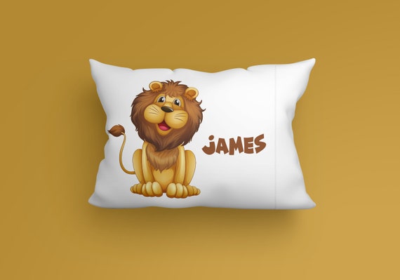 lion pillow case